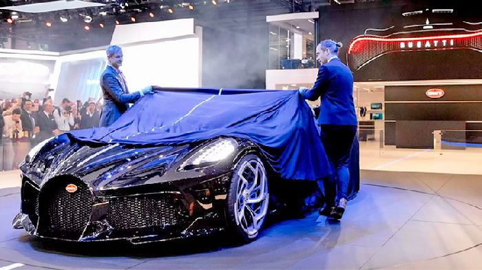 Bugatti presented at the Geneva motor show the most expensive hypercar in the world