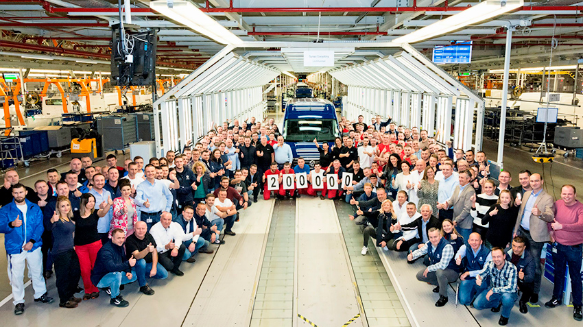 The VW Crafter and the MAN THE overcame 200 thousands for 39 months