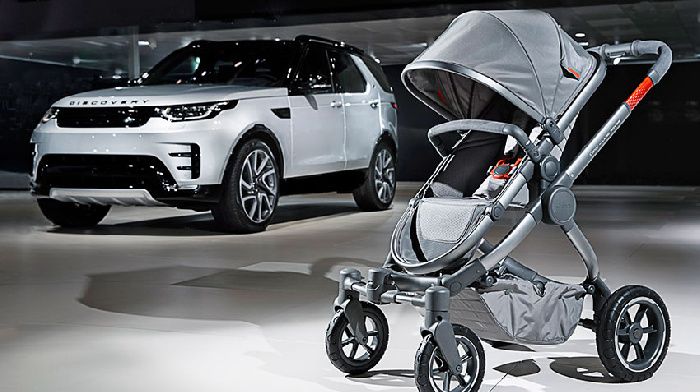 Land Rover has introduced a pram
