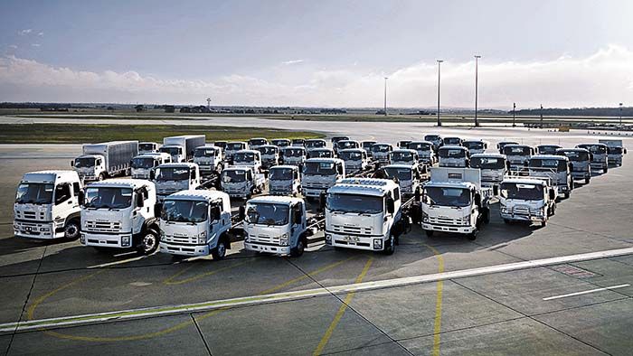 Isuzu focuses on pickups and heavy
