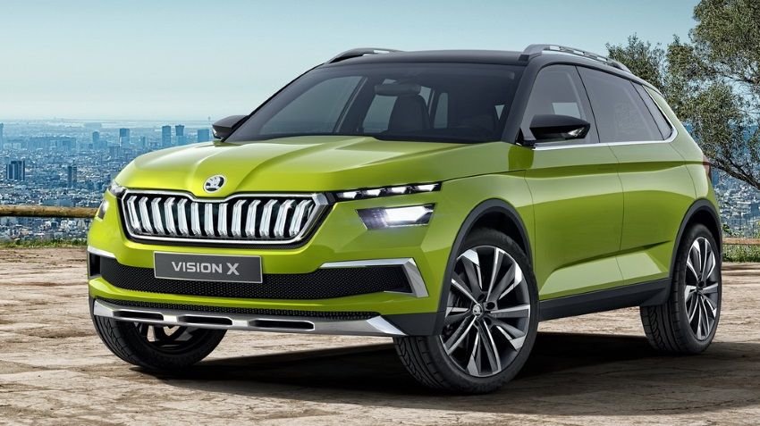 Concept Skoda Vision X has become the prototype of a compact crossover