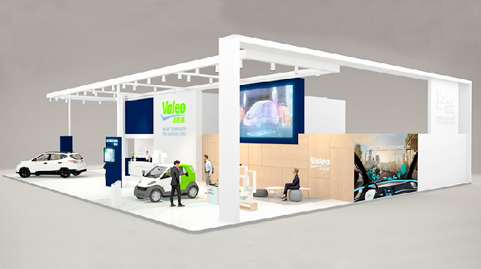 Valeo showed at the Shanghai motor show V2L and V2G technology in action