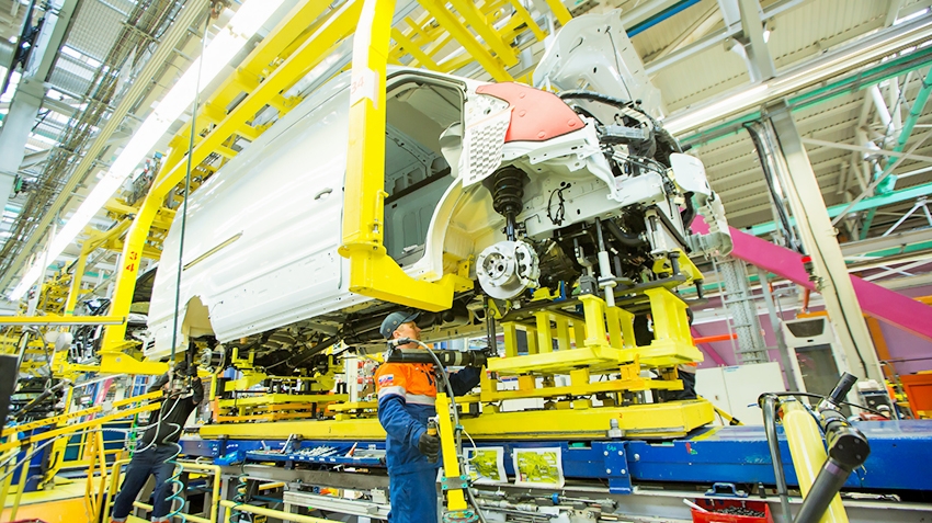 Ford Sollers re-launched on 1 July, the Assembly line in Elabuga