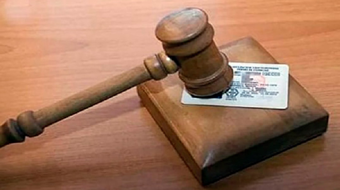 Drivers licence in the expanded list