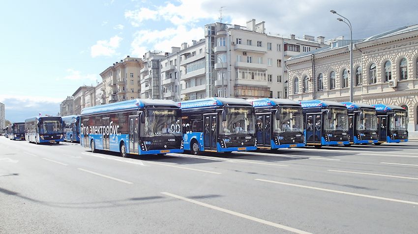 For the first year of work in Moscow, the buses transported 11 million passengers