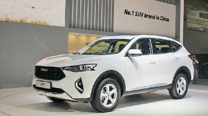 Crossover Haval F7 passed in node