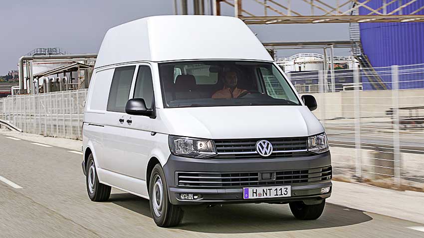 Van Volkswagen Transporter Kasten AllCity will ignore the capital frame