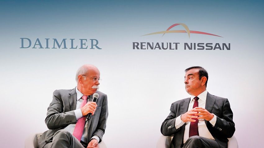 Daimler and Renault-Nissan-Mitsubishi will break the partnership