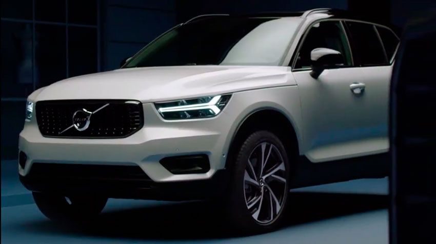 Volvo XC40 pictures leaked online