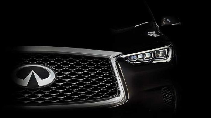 Published the latest teaser of the Infiniti QX50