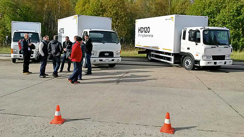 Hyundai shows updated trucks