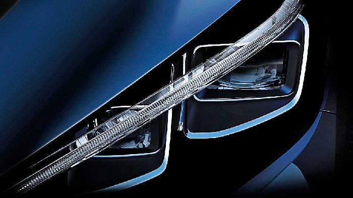 The first teaser of Nissan Leaf model year 2018