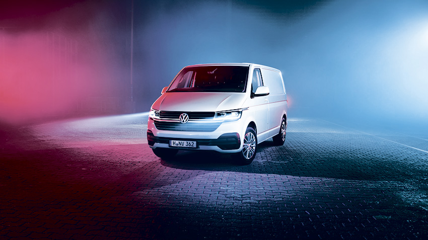 Volkswagen Transporter 6.1 showed on BAUMA 2019