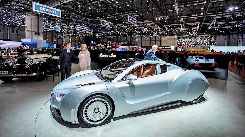Geneva applauds electrobalance Hispano-Suiza Carmen