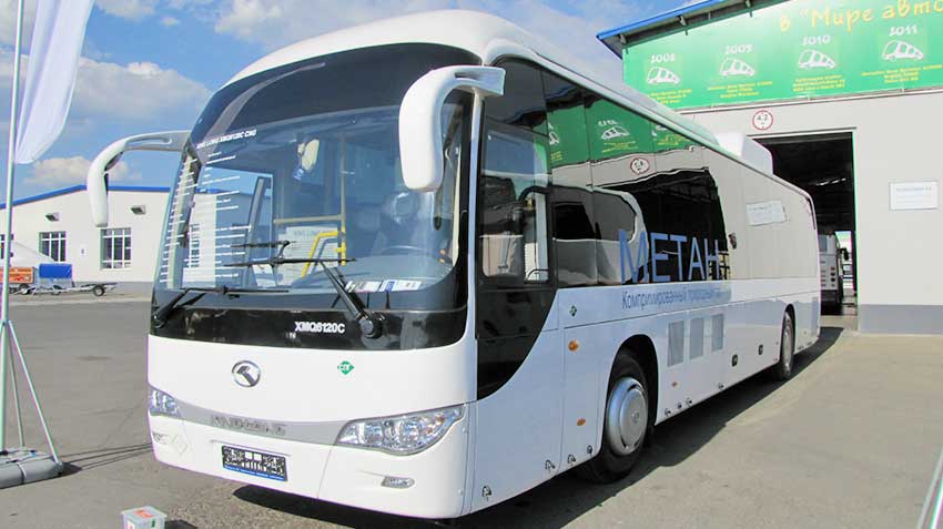 Chinese buses in the first quarter grew particularly active