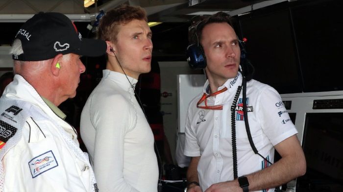 Sergey Sirotkin went off track because of the package