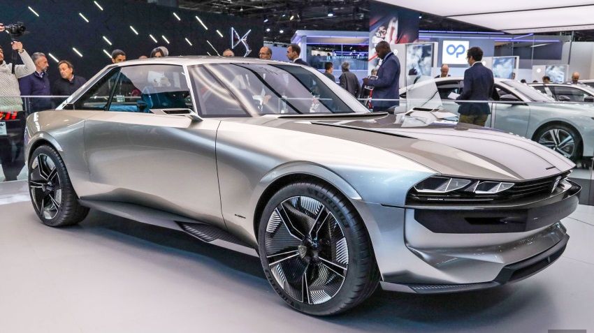 Peugeot e-Legend: one of the most striking concepts Paris
