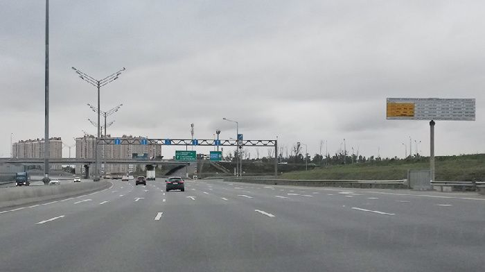 The price tag on the through-way of highway M-11 Moscow–Saint-Petersburg released officially