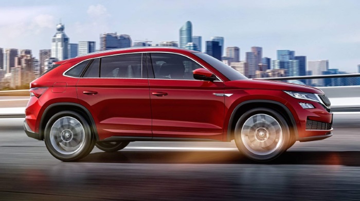 Skoda unveiled a sports crossover Kodiaq GT