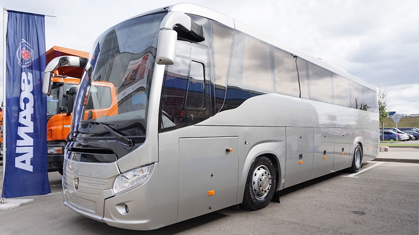 Buses LiAZ "Cruise" revoked due to a technical deviation from the regulations of the customs Union