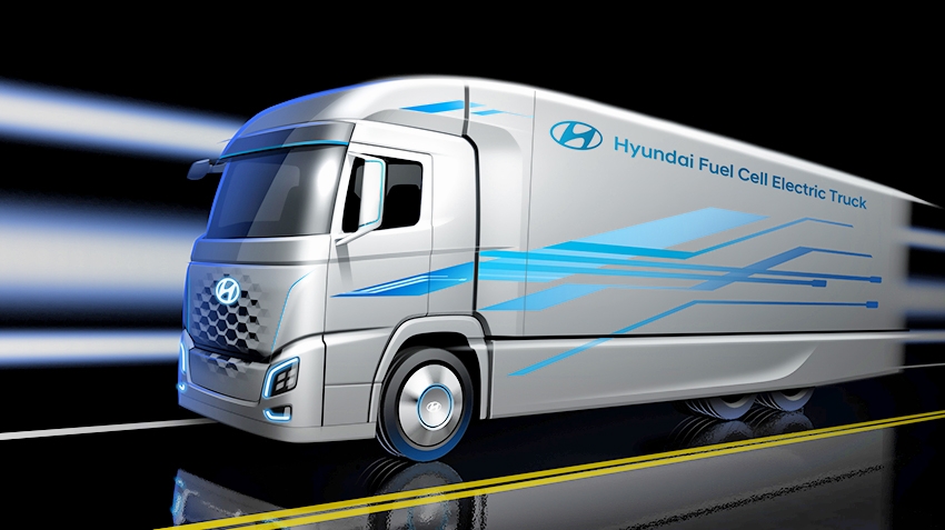 The first Park of the hydrogen trucks will create in Switzerland Koreans