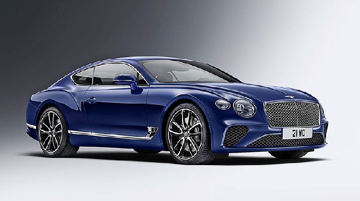 The new Bentley Continental GT – "brother", Porsche Panamera