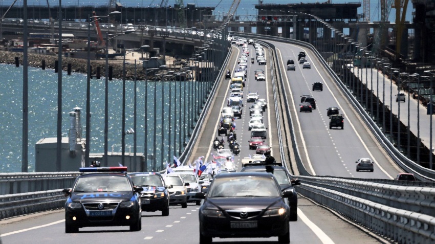 Crimean bridge set a new record of traffic