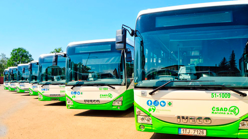 IVECO BUS launches in the Czech Republic gas buses
