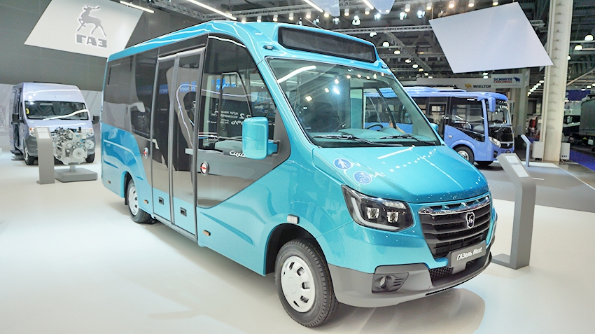 The GAS buses at Comtrans 19 showed "Available environment"