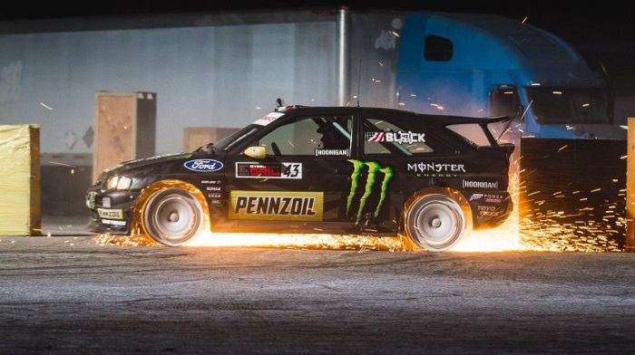 The incredible adventures of Ken Block in Gymkhana 10