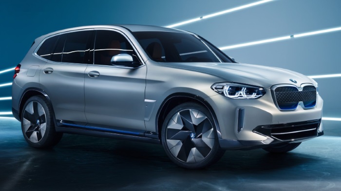Electric BMW iX3 debuts at auto show Beijing