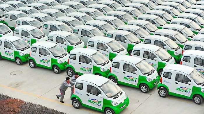Who buys electric cars in China and Russia?