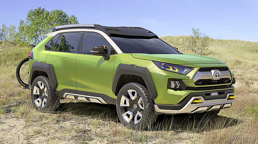 Concept Toyota FT-AC became a crossover adventure