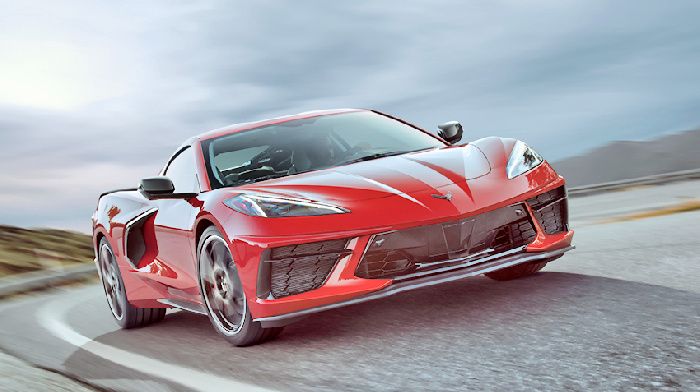 Supercar Chevrolet Corvette Stingray was the mid-engined C8 in the generation