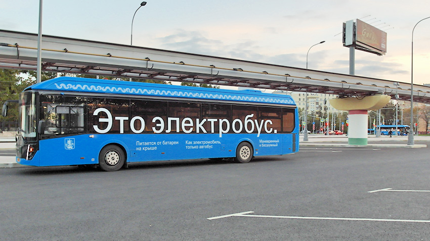 Moscow became the leader among European cities by number of working buses