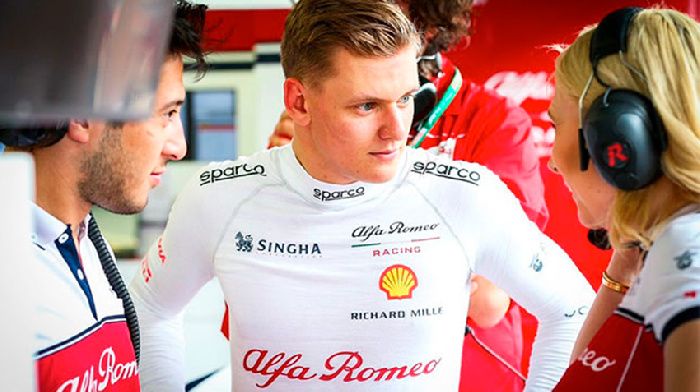 Mick Schumacher quite happy with my results on the tests in Bahrain