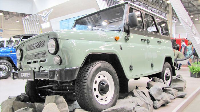 UAZ hunter might not make it through the year 2018