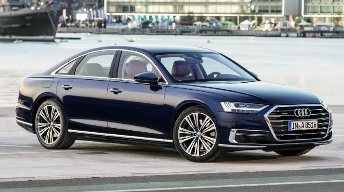 The advertised price is the Audi A8