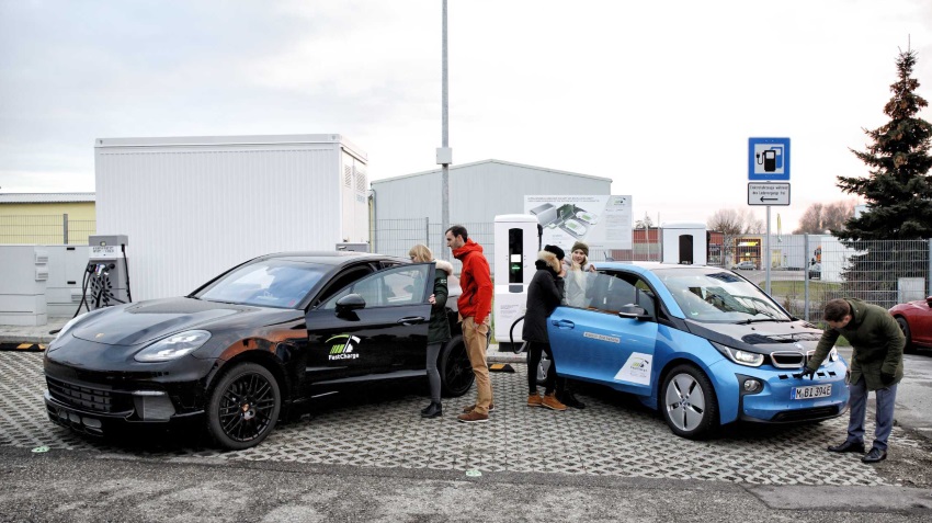 BMW and Porsche have learned to charge electric cars in three minutes