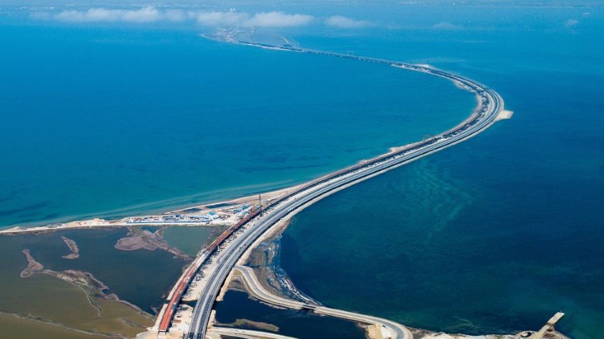 In its first weekend, the Crimean bridge set a new record