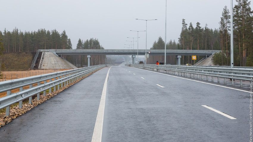 High-speed highway M-11 Moscow – Saint Petersburg will start operating in 2019