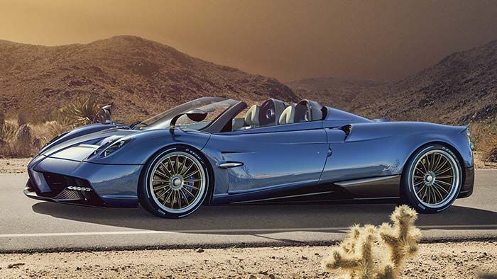 Maestro has created the Pagani Huyara Roadster