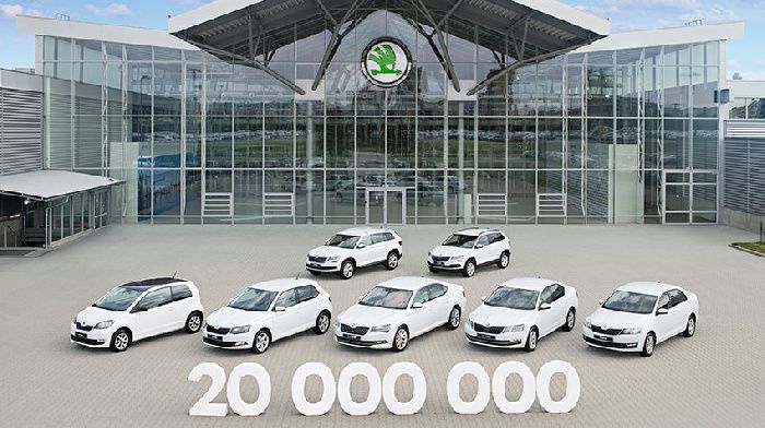 Škoda has produced 20 million vehicles