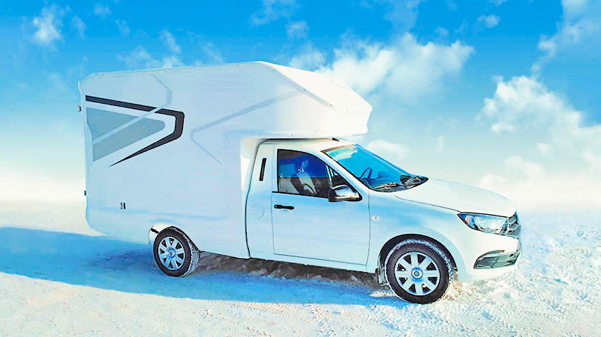 Grant became a van, a truck and camper