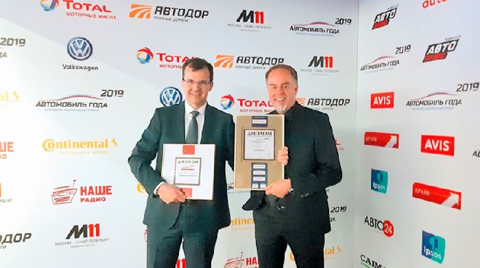VAZ became twice a laureate of the competition "Car of year in Russia"