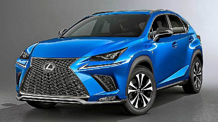Lexus NX 2018 – refreshed "cross"