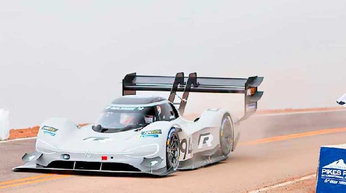 Volkswagen took a swing at electric speed record on the "nürburgring"