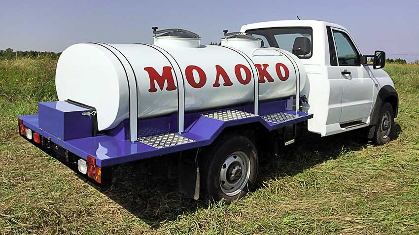 UAZ Pro lucky milk and gasoline