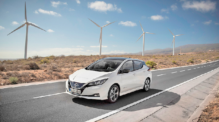 The Nissan LEAF excels in the steppes of Ukraine