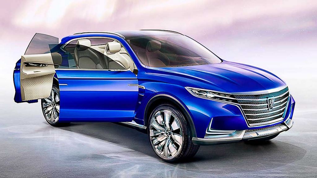Roewe Vision-E – giant steps